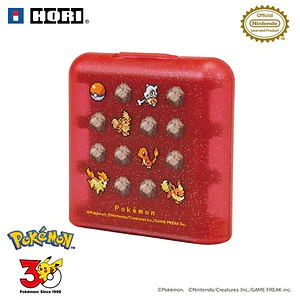 Caja para 24 Juegos Nintendo Switch Pokémon Pixel Rojo HORI (Encargo)