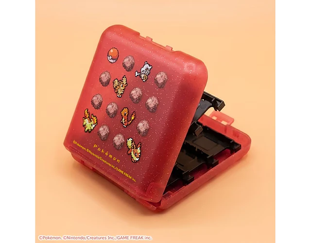 Caja para 24 Juegos Nintendo Switch Pokémon Pixel Rojo HORI (Encargo)