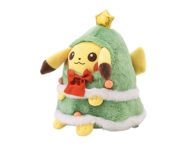 Peluche Pikachu Árbol de Navidad – Pokémon Center Navidad 2026