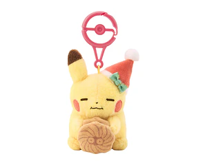 Mascota Pikachu Navidad Comiendo Galleta – Pokémon Center Navidad 2026