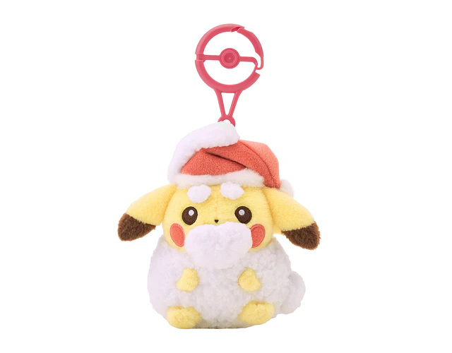Mascota Pikachu Navidad Cubierto de Nieve – Pokémon Center Navidad 2026