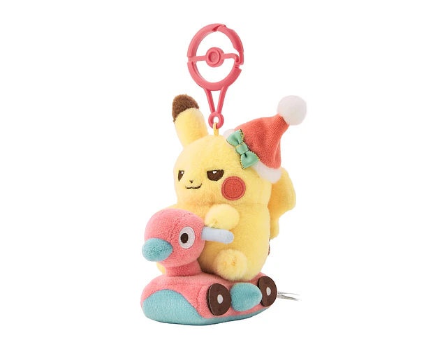 Mascota Pikachu y Juguete Porygon2 – Pokémon Center Navidad 2026