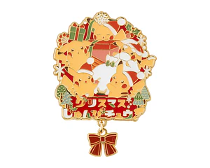 Pin Logo Christmas Junbi Chu! – Pokémon Center Navidad 2026