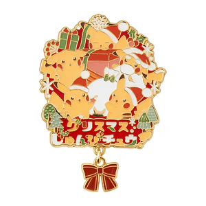Pin Logo Christmas Junbi Chu! – Pokémon Center Navidad 2026