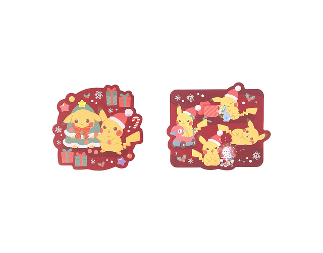 Set Mini Tarjetas Navidad Pikachu – Pokémon Center Navidad 2026