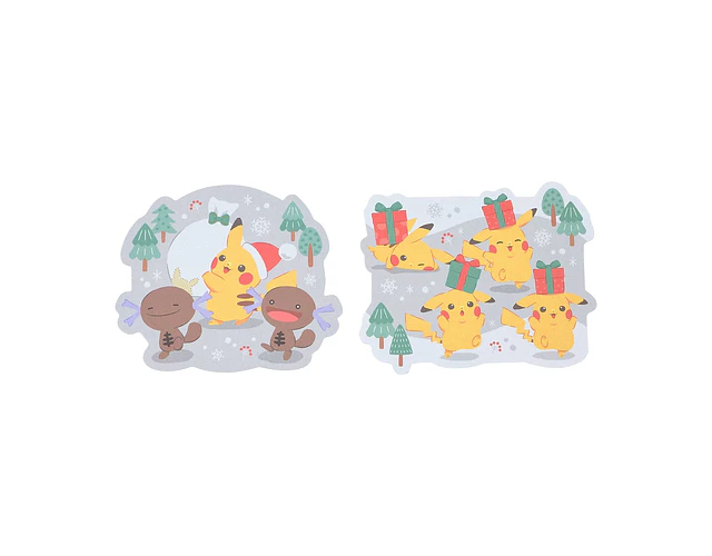 Set Mini Tarjetas Navidad Pikachu y Wooper de Paldea – Pokémon Center Navidad 2026