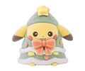 (1 AL AZAR) Figurita Sorpresa Pikachu Navidad (Fuwafuwa Doll) – Pokémon Center Navidad 2026