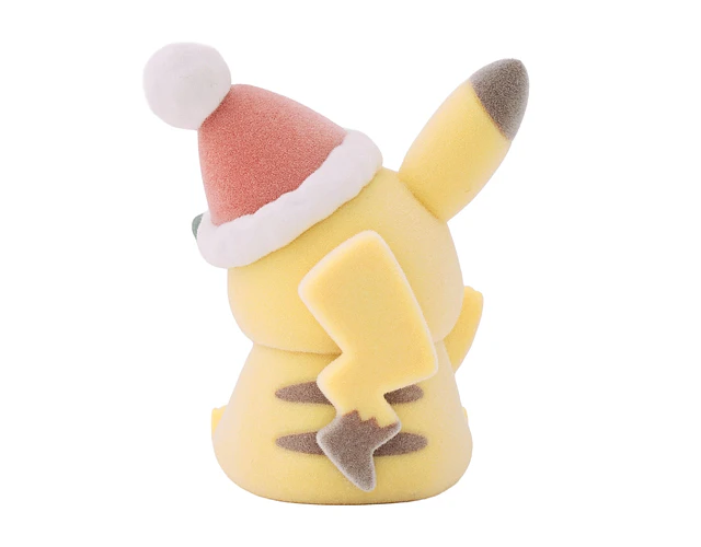 (1 AL AZAR) Figurita Sorpresa Pikachu Navidad (Fuwafuwa Doll) – Pokémon Center Navidad 2026