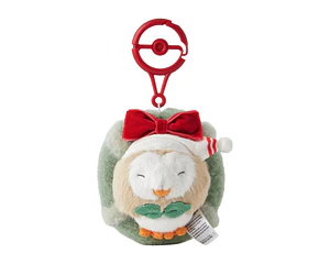 Peluche Mascota Rowlet Holiday Blessings – Pokémon Center Navidad (2025)