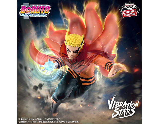 Naruto Uzumaki – Figura ~Vibration Stars Modo Barión III~ Boruto Banpresto