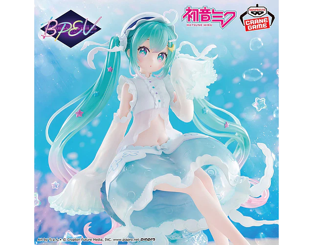 Hatsune Miku – Figura ~EVOLVE Clearluxe Medusa~ Banpresto