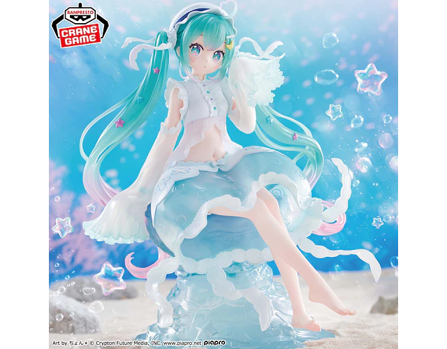 Hatsune Miku – Figura ~EVOLVE Clearluxe Medusa~ Banpresto