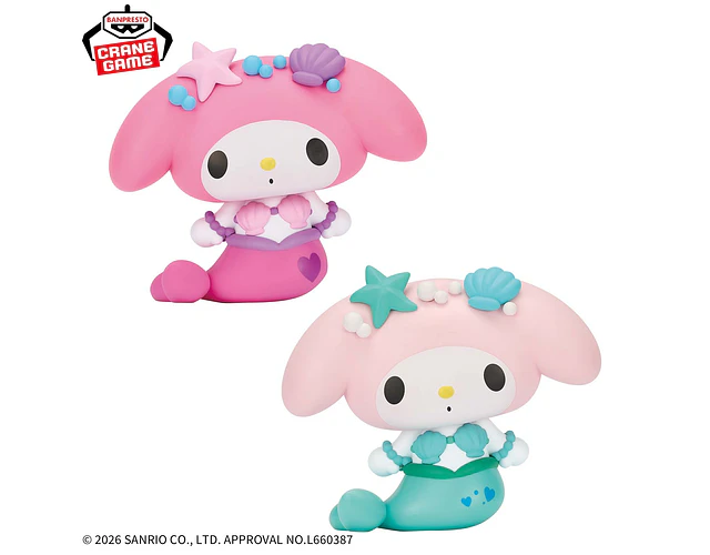 My Melody Sirena – Figura ~Sofvimates~ Sanrio Banpresto