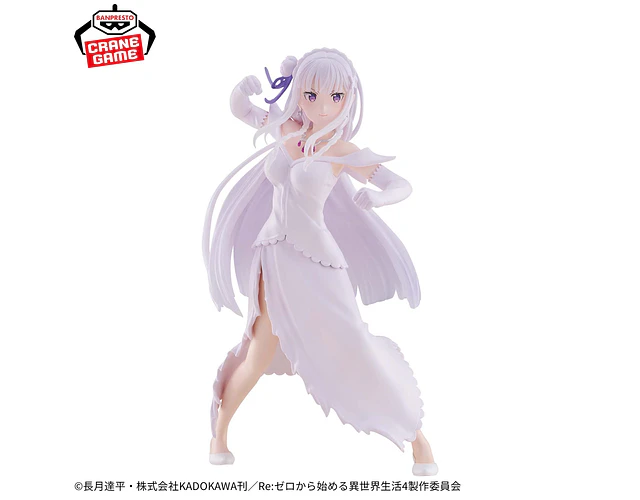 Emilia – Figura ~Espresto Excite Motions~ Re:Zero Banpresto