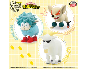 My Hero Academia – Figura ~Fluffy Puffy Deku Sheep, Baku Dog y All Might Goat~ Banpresto (1 figura a elección)