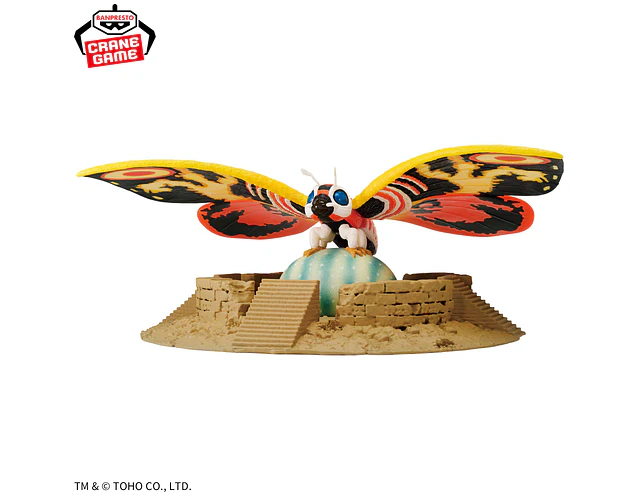 Mothra (1996) – Figura ~Art Vignette~ Toho Kaiju Banpresto