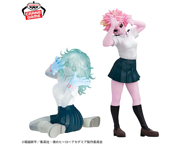 Toru Hagakure y Mina Ashido – Figura ~Glitter & Glamours~ My Hero Academia Banpresto (1 figura a elección)