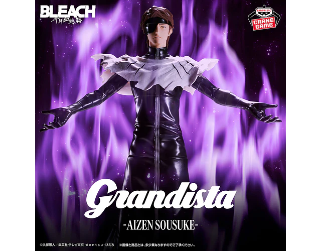 Aizen Sosuke Grandista – Figura Bleach Banpresto
