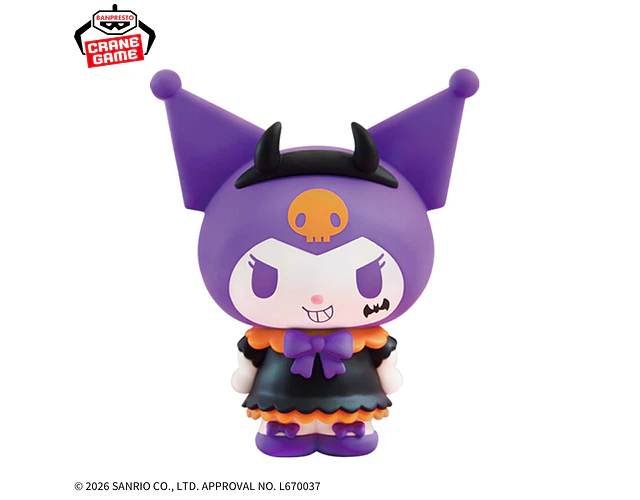 Kuromi Halloween Sofvimates – Figura Sanrio Banpresto