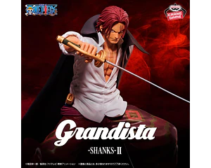 Shanks Grandista II – Figura One Piece Banpresto