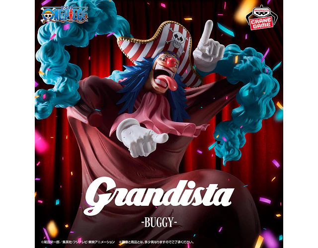 Buggy Grandista – Figura One Piece Banpresto