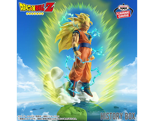 Goku SSJ3 History Box – Figura Dragon Ball Z Banpresto