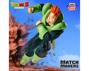 Androide 16 Match Makers – Figura Dragon Ball Z Banpresto