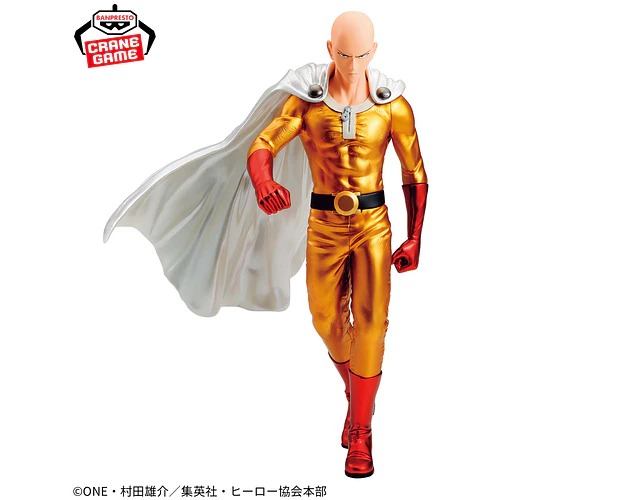 Saitama Grandista Metallic – Figura One Punch Man Banpresto