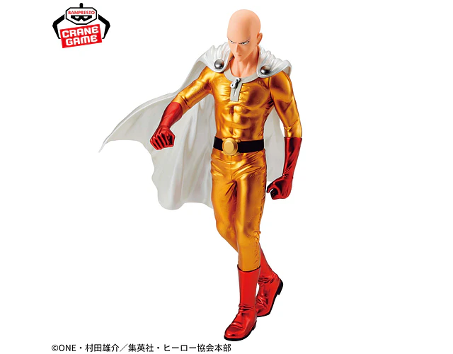 Saitama Grandista Metallic – Figura One Punch Man Banpresto