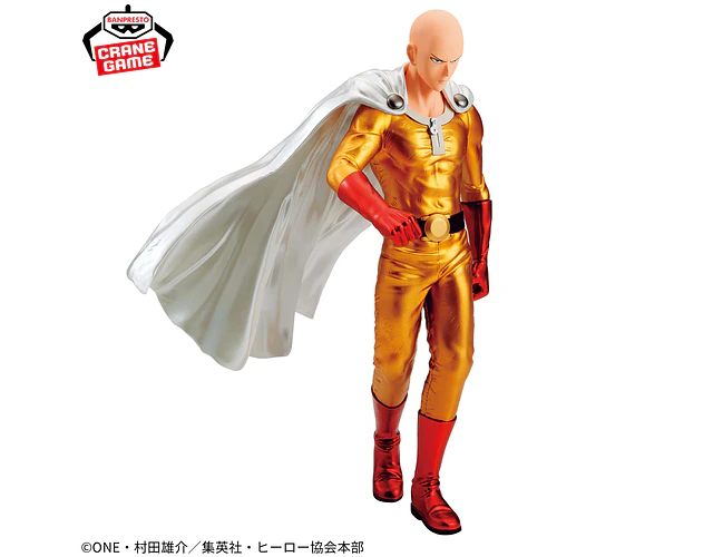 Saitama Grandista Metallic – Figura One Punch Man Banpresto