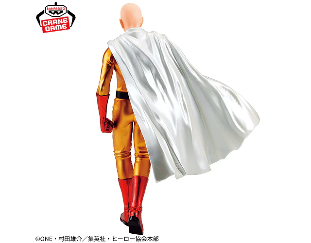 Saitama Grandista Metallic – Figura One Punch Man Banpresto