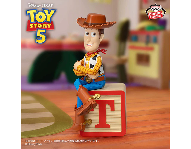 Woody Break Time Collection – Figura Toy Story 5 Banpresto