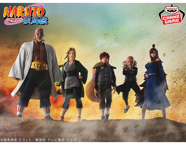 Gaara Kazekage Gokage – Figura Naruto Shippuden Banpresto