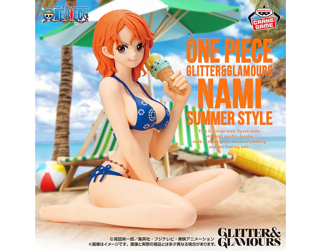 Nami Summer Style Glitter & Glamours – Figura One Piece Banpresto