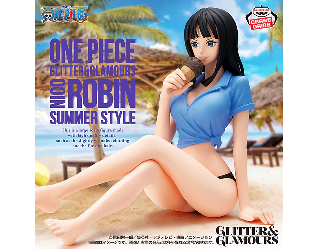 Nico Robin Summer Style Glitter & Glamours – Figura One Piece Banpresto
