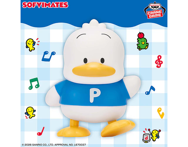 Pekkle Sofvimates – Figura Sanrio Banpresto