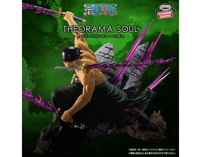 Zoro Theorama Soul – Figura One Piece Banpresto