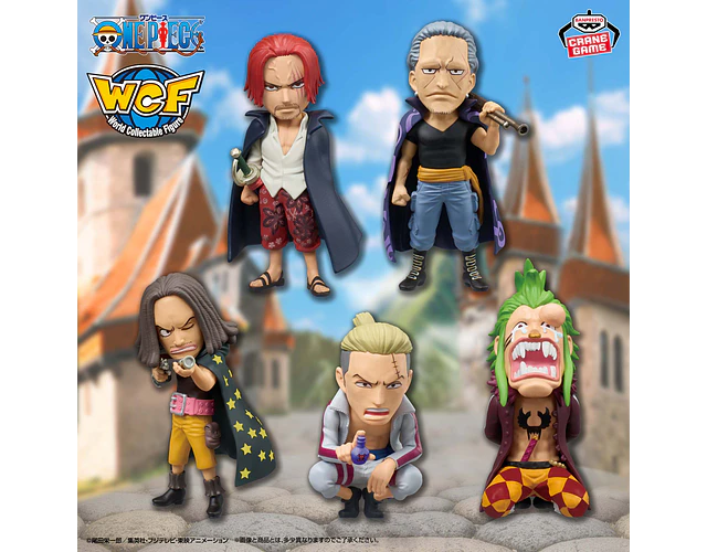 World Collectable Figure Pelirrojos vs Bartolomeo – Figura One Piece Banpresto (1 figura a elección)