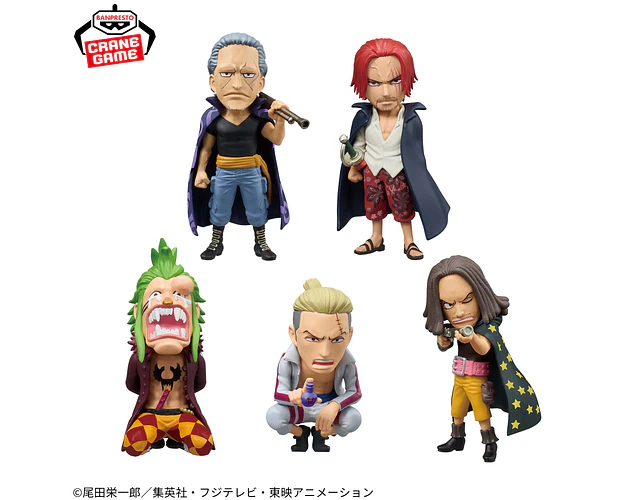 World Collectable Figure Pelirrojos vs Bartolomeo – Figura One Piece Banpresto (1 figura a elección)