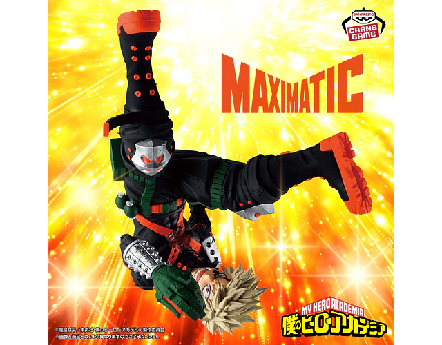 Katsuki Bakugo Maximatic III – Figura My Hero Academia Banpresto