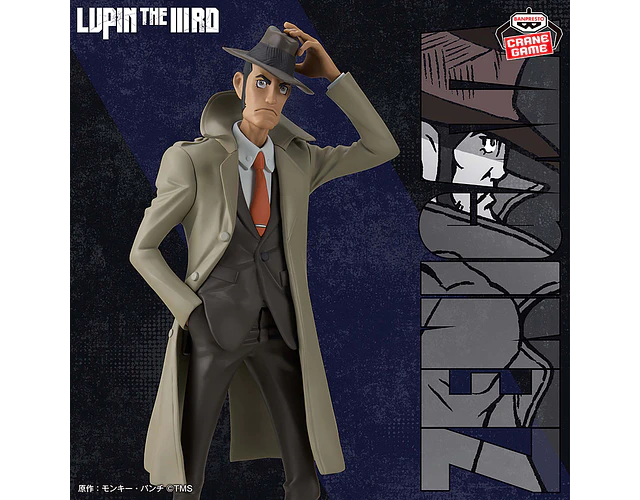 Inspector Zenigata – Figura Lupin III Banpresto