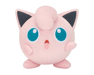 Jigglypuff Sorprendido – Peluche Pokémon Iron na Okao Banpresto
