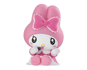 My Melody (Hime Gal) – Gachapon Sanrio Minna de Omekashi Figure (a elección)