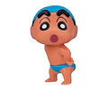 Shiro – Gachapon Crayon Shin-chan Natsuyasumi Mascot (a elección)