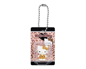 ハローキティ（ヒョウ柄 ver.） – Gachapon Hello Kitty Package Miniature Collection 2 (a elección)