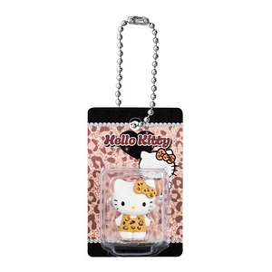 ハローキティ（ヒョウ柄 ver.） – Gachapon Hello Kitty Package Miniature Collection 2 (a elección)