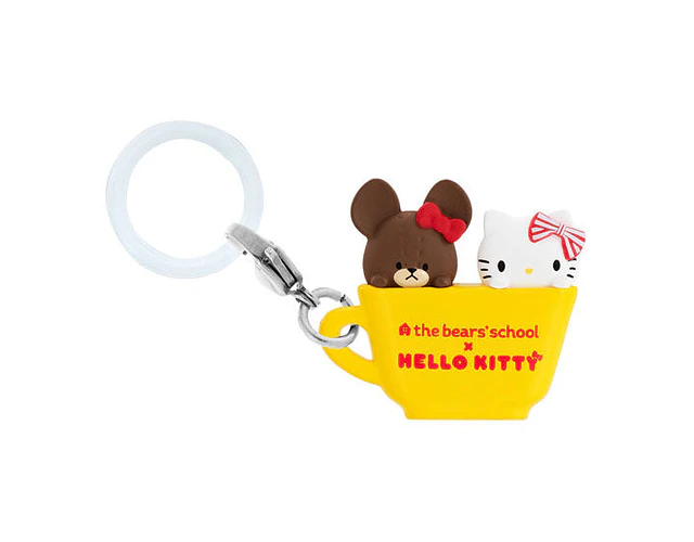 ジャッキー×ハローキティ – Gachapon The Bears' School × Sanrio Mejirushi (a elección)