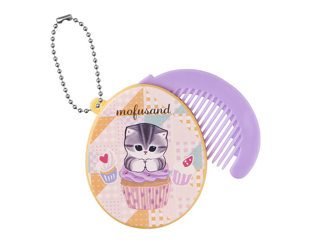 カップケーキにゃん – Gachapon mofusand Hair Comb Charm (a elección)