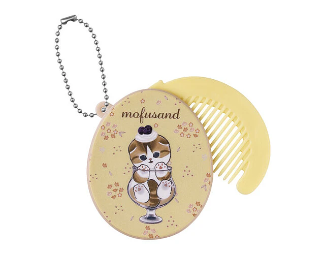 パフェにゃん – Gachapon mofusand Hair Comb Charm (a elección)