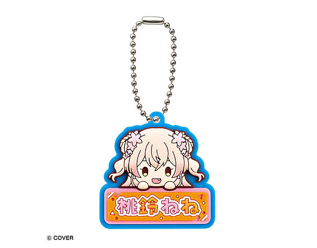 桃鈴ねね – Gachapon Hololive Onamae Pukkuri Rubber Mascot 2 (a elección)